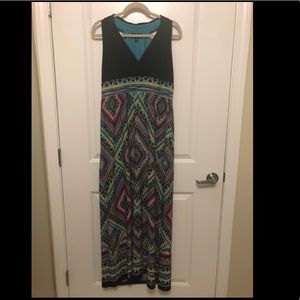 Patterned Maxi Dress